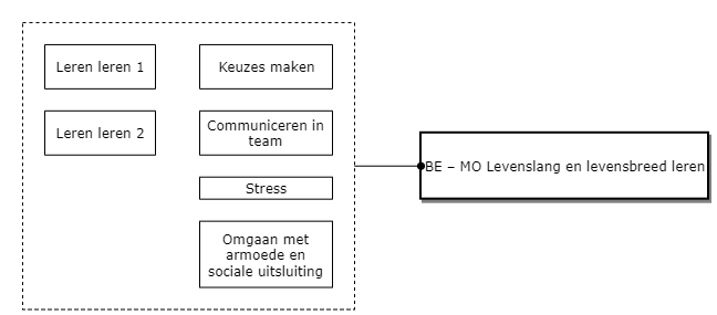 Maatschappijoriëntatie: - Levenslang en levensbreed leren diagram image